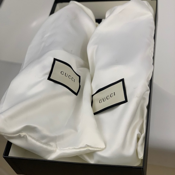 White leather Gucci loafers main image 5